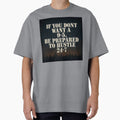 No 9 to 5 Hustle 24/7 City Grind Quote Design by POD DYNASTY | Original Print On Demand T-Shirt Graphics