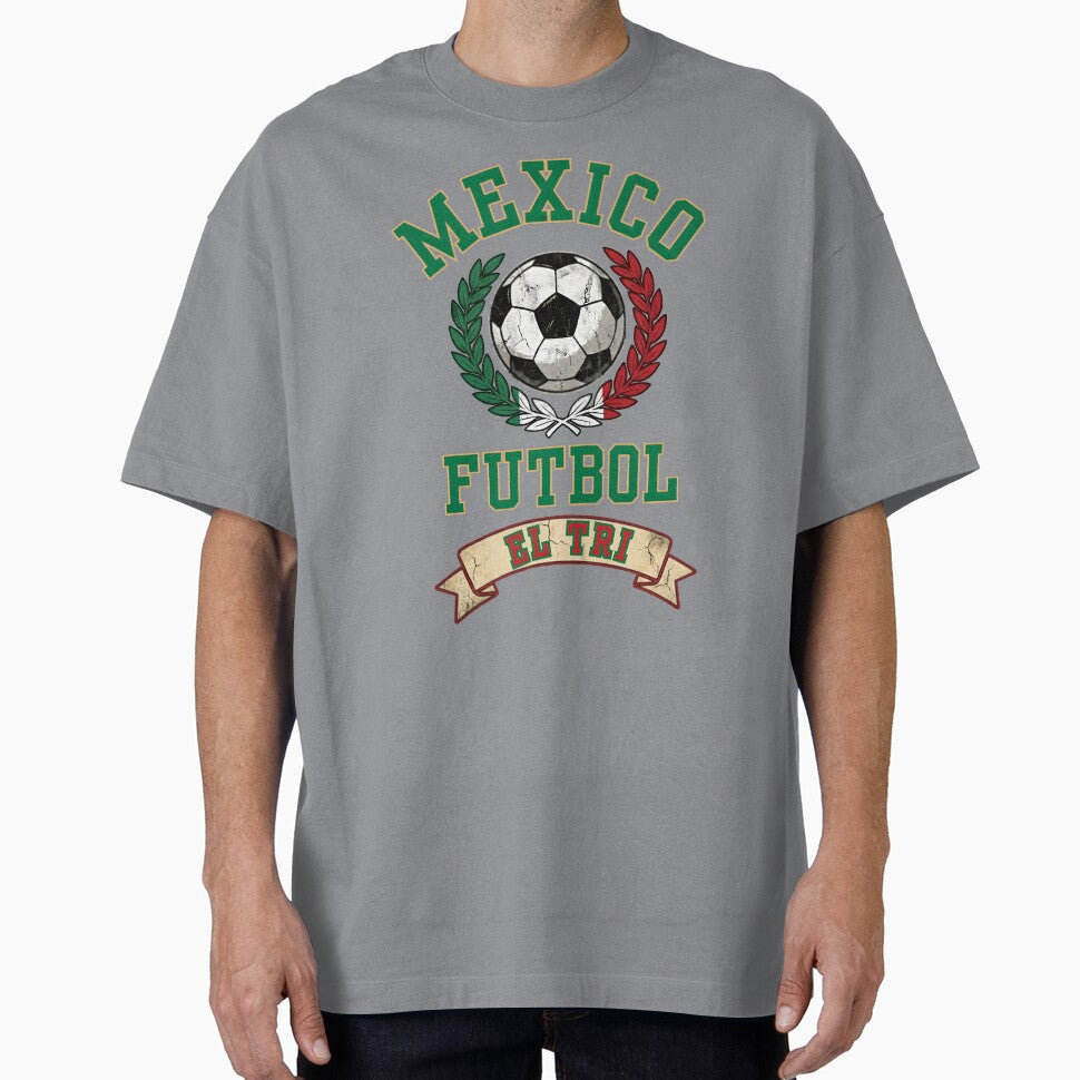 Mexico Futbol El Tri Vintage Retro Soccer Fan by laughingshirts