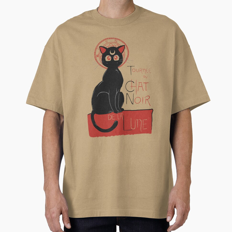 Chat Noir de la Lune by DiHA Artwork