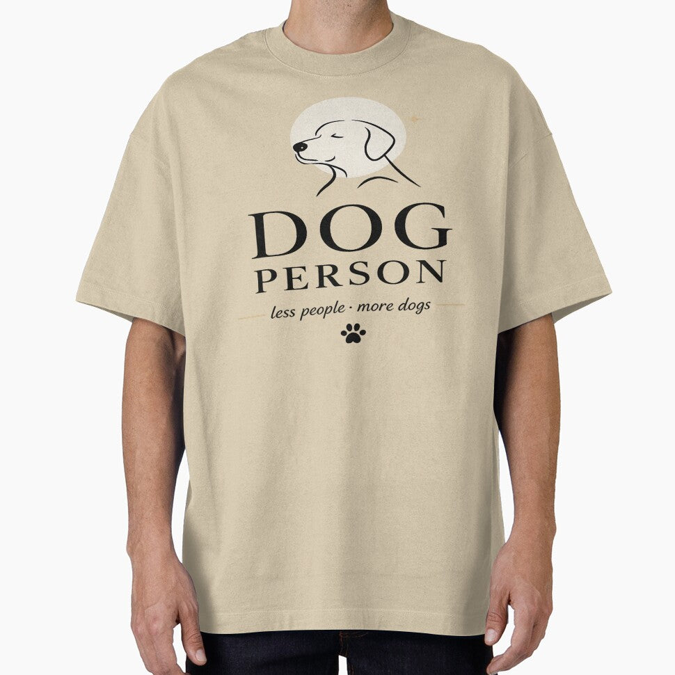 Minimal Dog Lover Premium Typography Design by DAXIFY