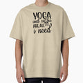 Yoga Quote Yoga and Coffee Are All I Need Motivational Saying by SoccaTamam
