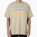 Sweat Sparkle Shine Fitness Workout Gym design by nikkidawn74