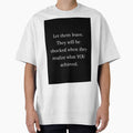 Let Them Leave Quote - Black background by CoolBuddyCool