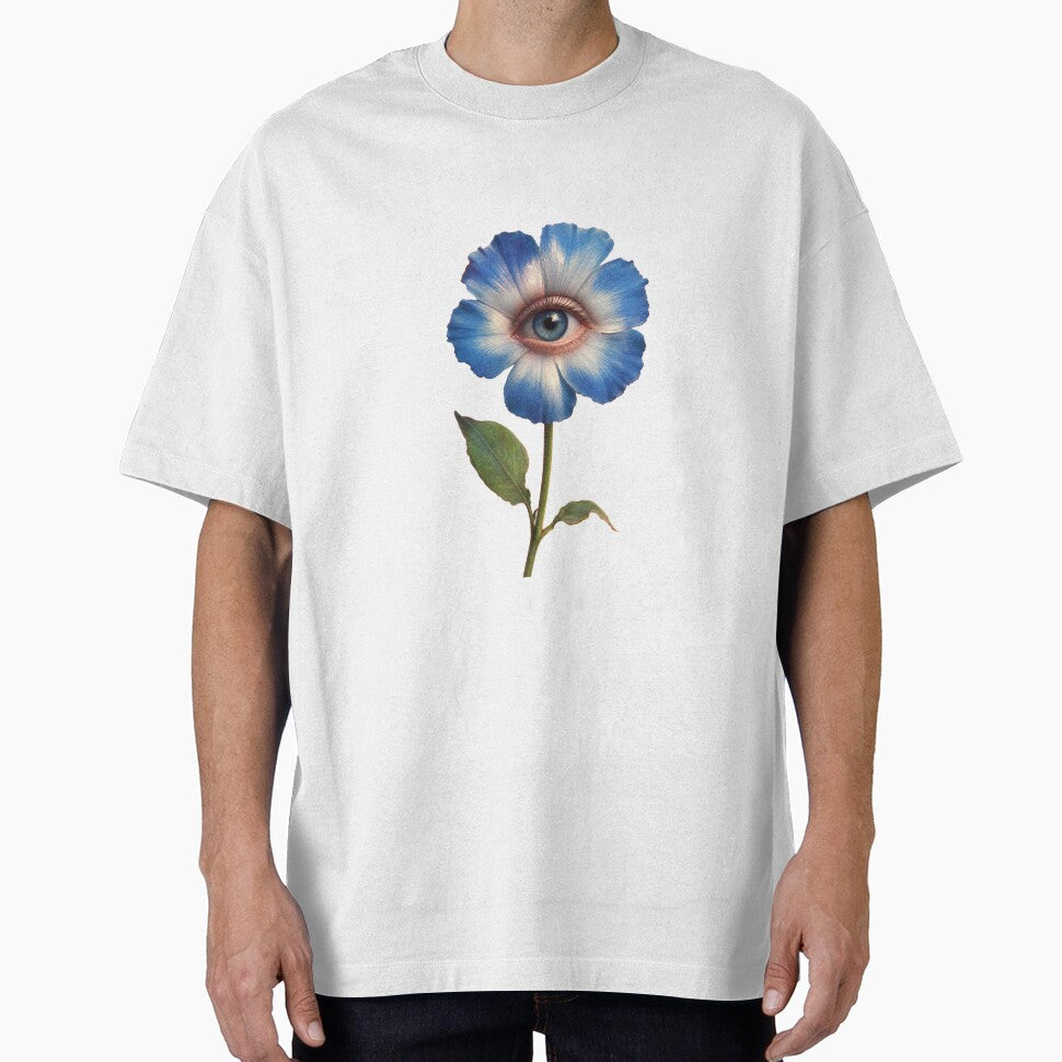 Weirdcore Surreal Eyeball Flower - Dreamcore Aesthetic by morikuma