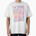 Kawaii Bunny Eating Donuts Pop Panels by Magmashup