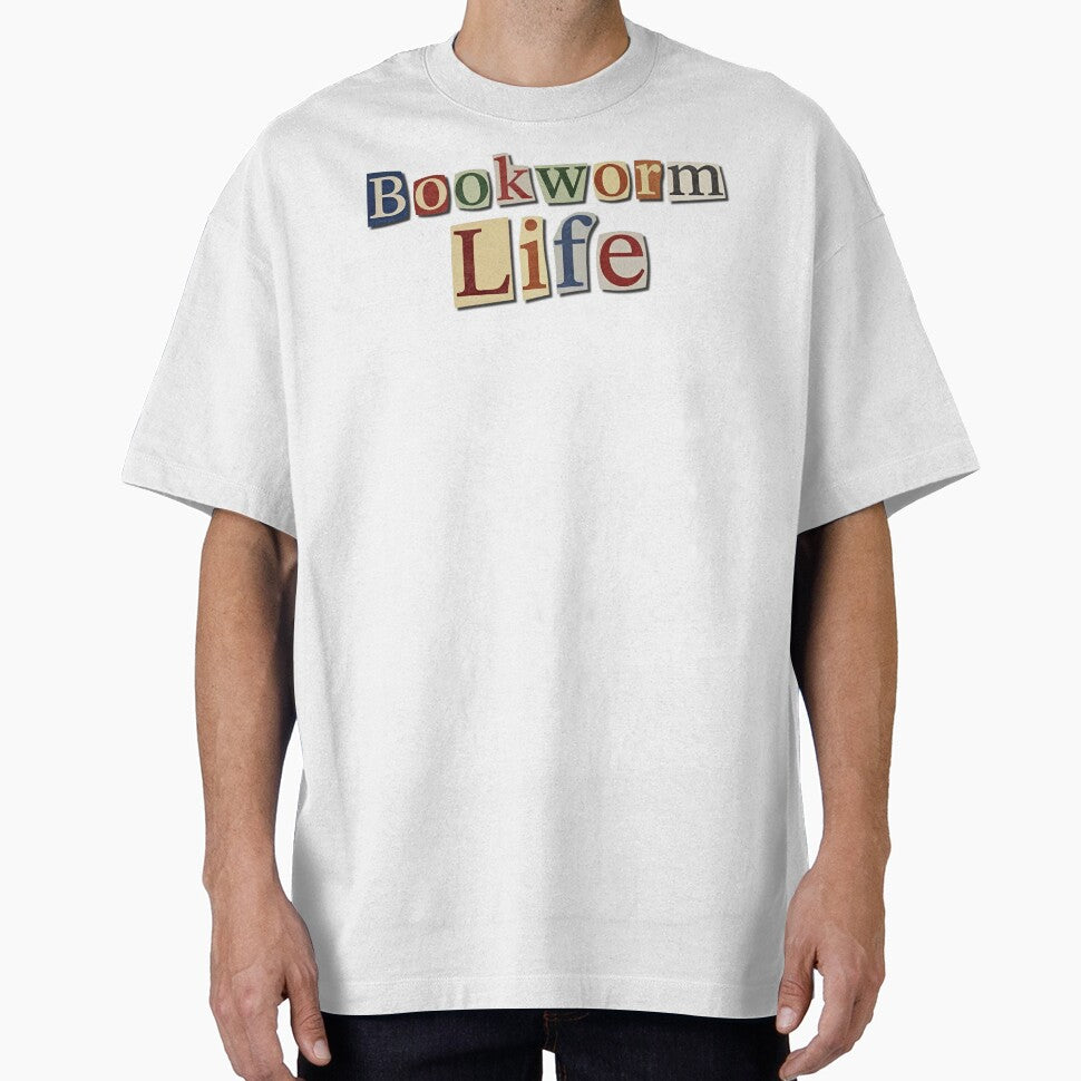 Bookworm Life – Collage Typography Sticker by tviyluv