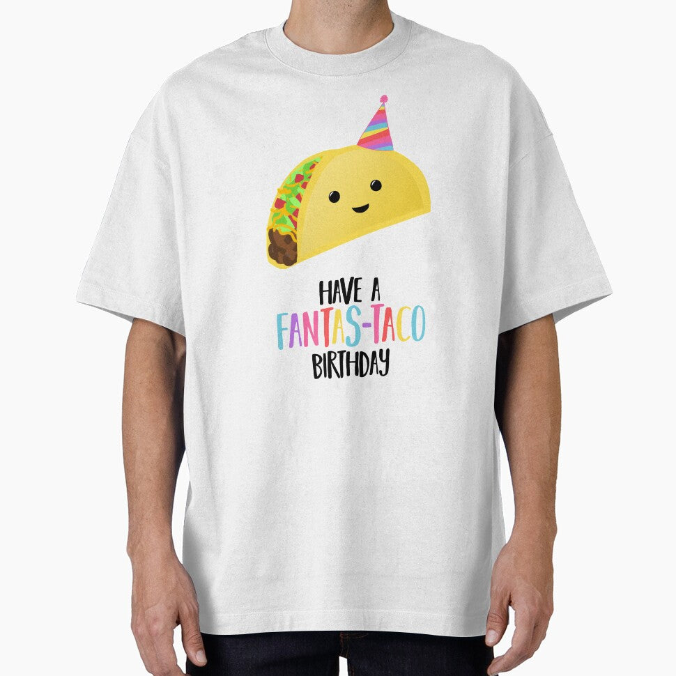 Have a fantas-TACO Birthday! - Taco Birthday - Birthday Puns - Taco Pun - Food pun - Funny Birthday Card by JTBeginning-x
