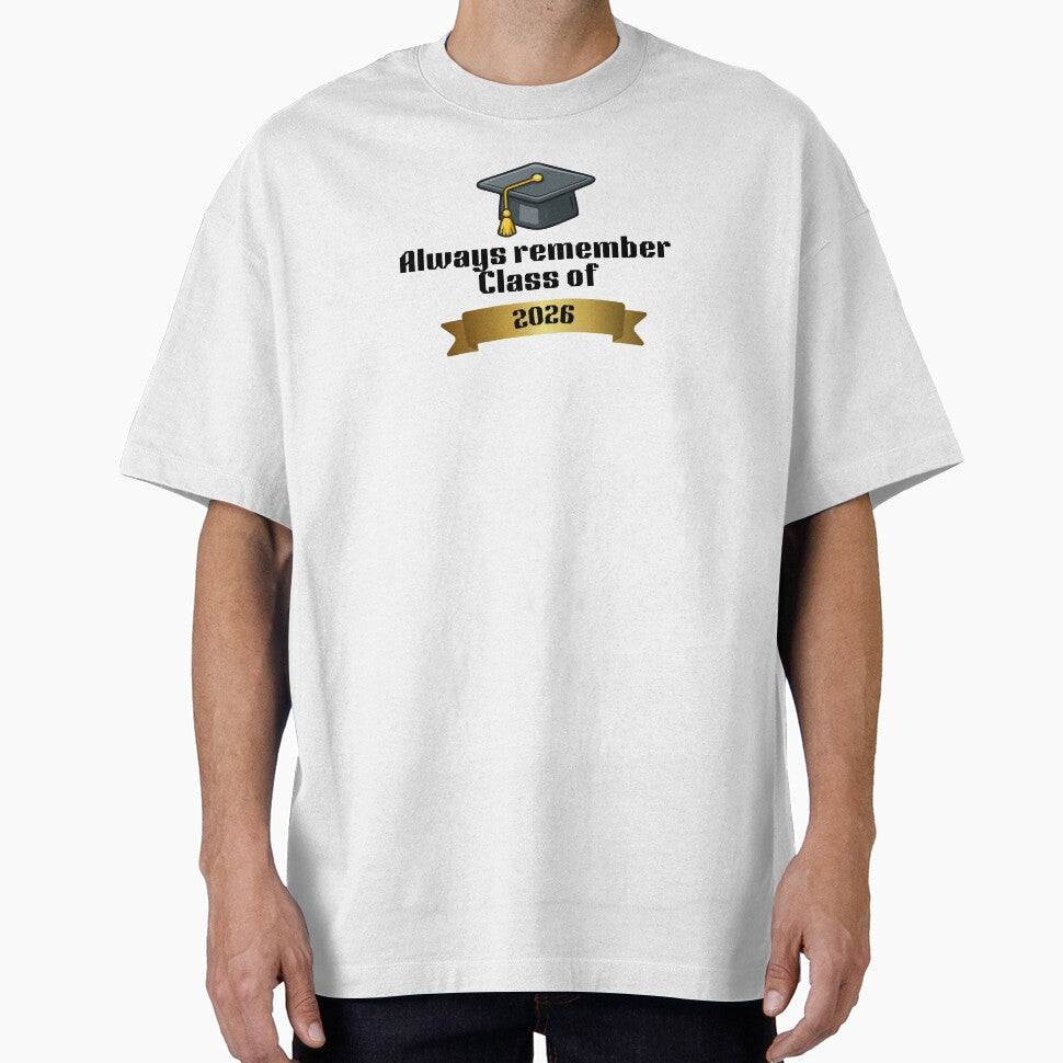 Always Remember Class of 2026 Sticker – Cute Graduation Senior Gift Aesthetic by Art IN Pack
