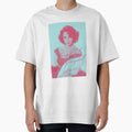 Be my NY when Hollywood hates me - Elizabeth Taylor - Pink Aquamarine Opalite Duotone by harmoneer
