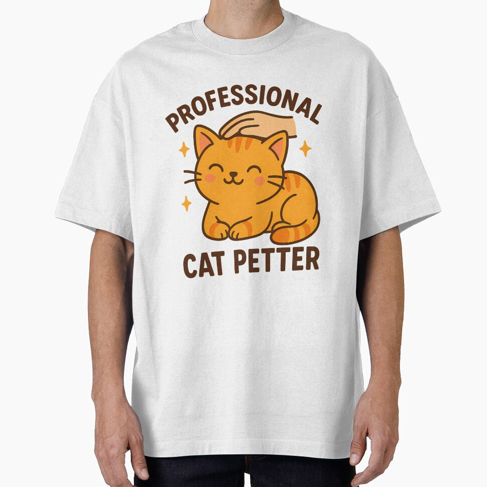 Professional Cat Petter – Cute Funny Cat Lover Gift by Happy Bag