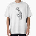 Minimalist Cat Illustration | Modern Abstract Animal Line Art by RadiantGraphics