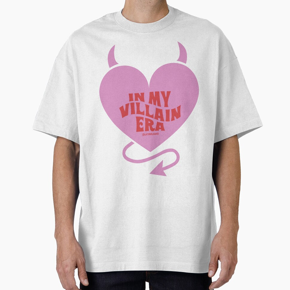 In My Villain Era / Bookworm Aesthetic Hot Pink Flirty Devil Horns and Tail for Dark Academia Kindle Readers Tbr Light Academia by Latinoladas