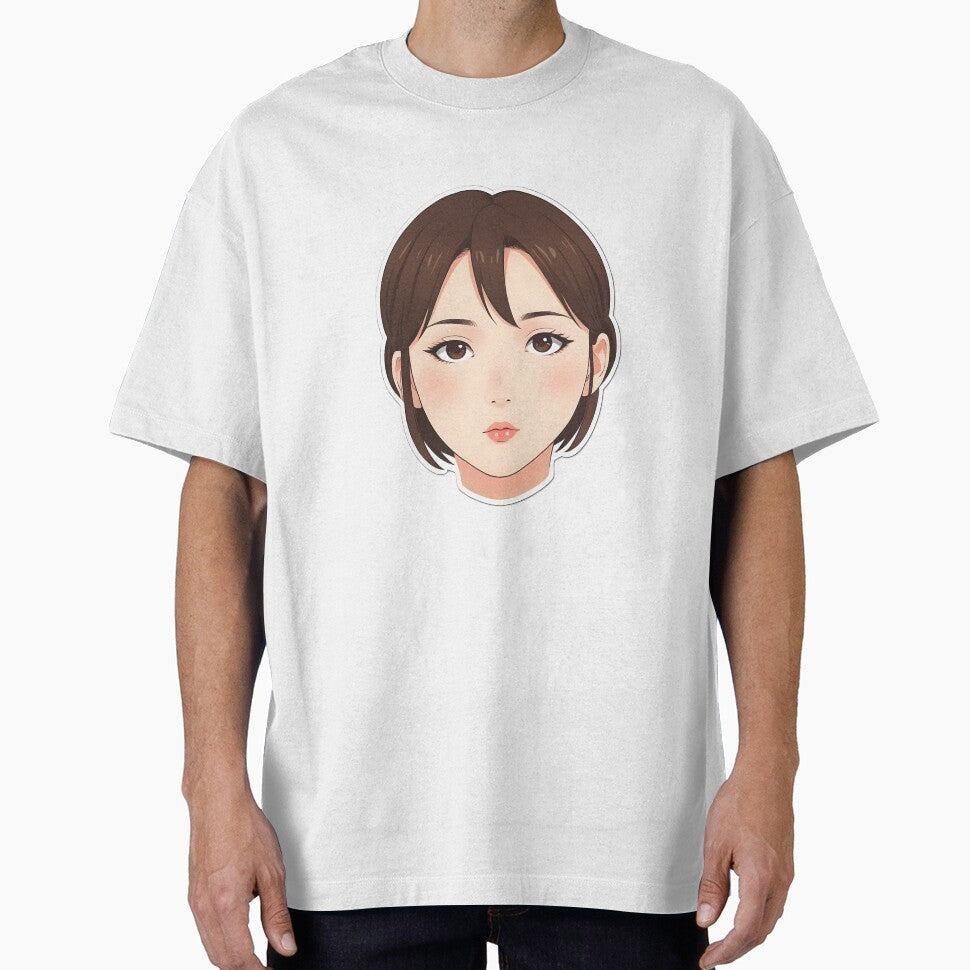 Minimal Anime Face Line Art – Expressive Minimalist Character Design - 2 by RELAX STATION