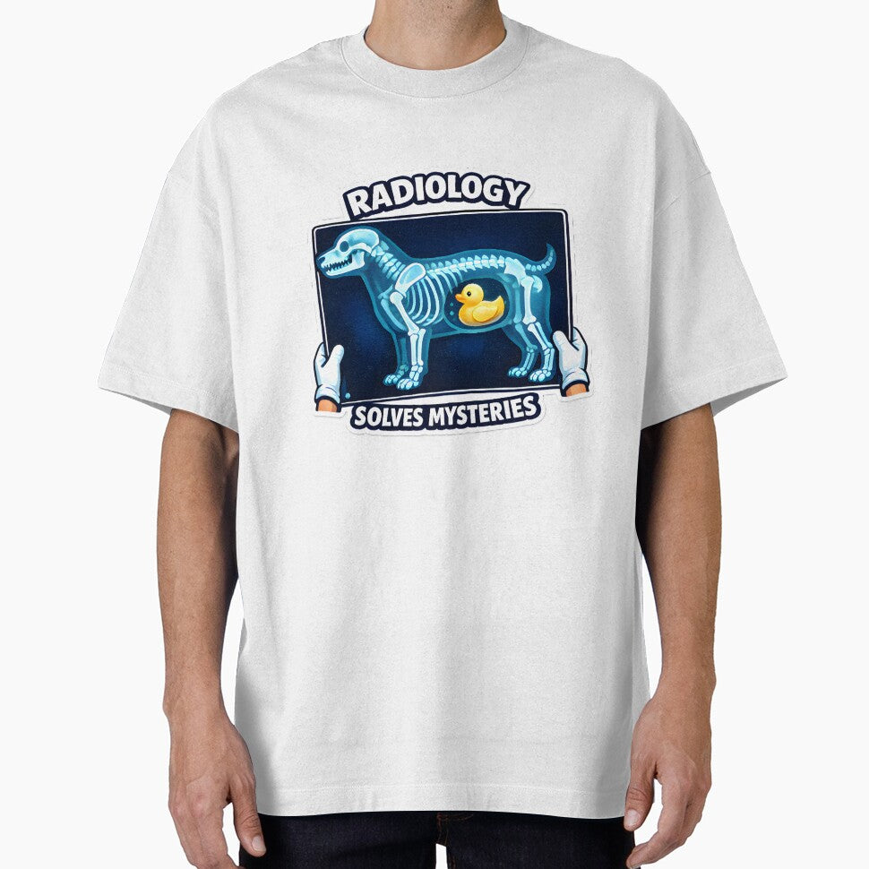 Radiology Solves Mysteries – Funny Veterinary X-Ray Dog Design by Bettybee00