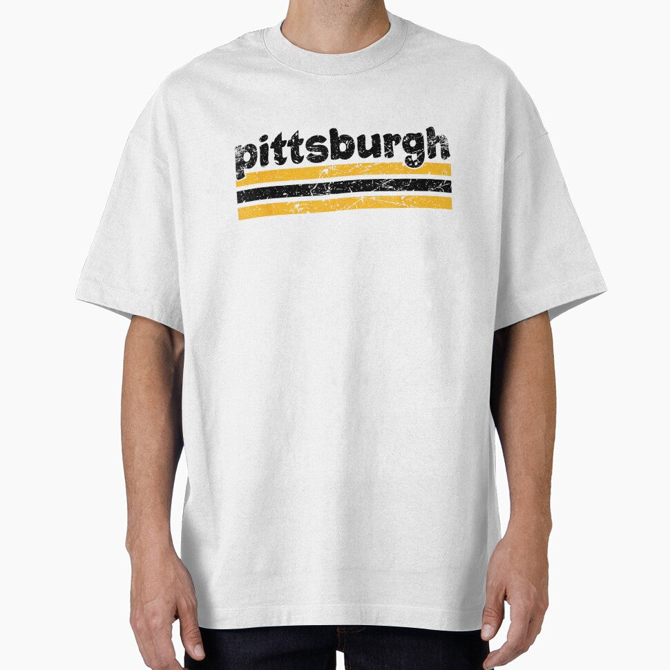Vintage Pittsburgh Map City by AddlPoolart