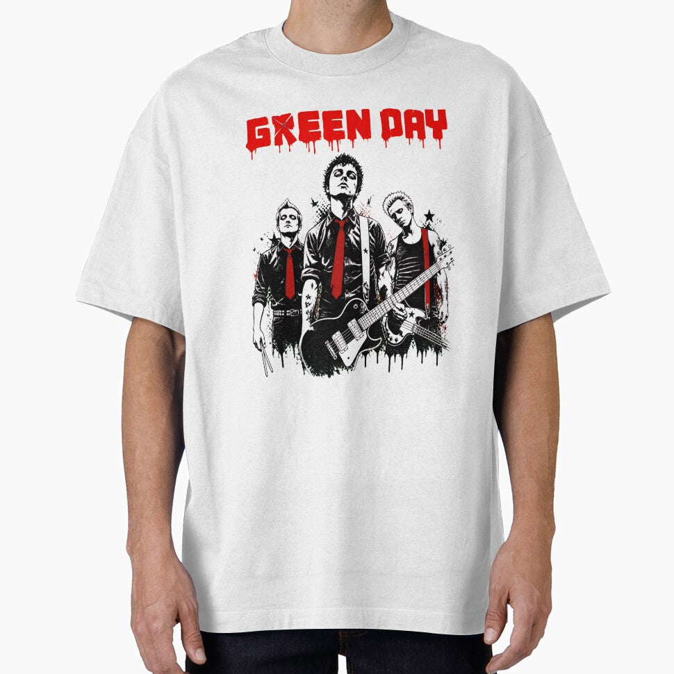 Green Day Rock Band by Motirali-Art