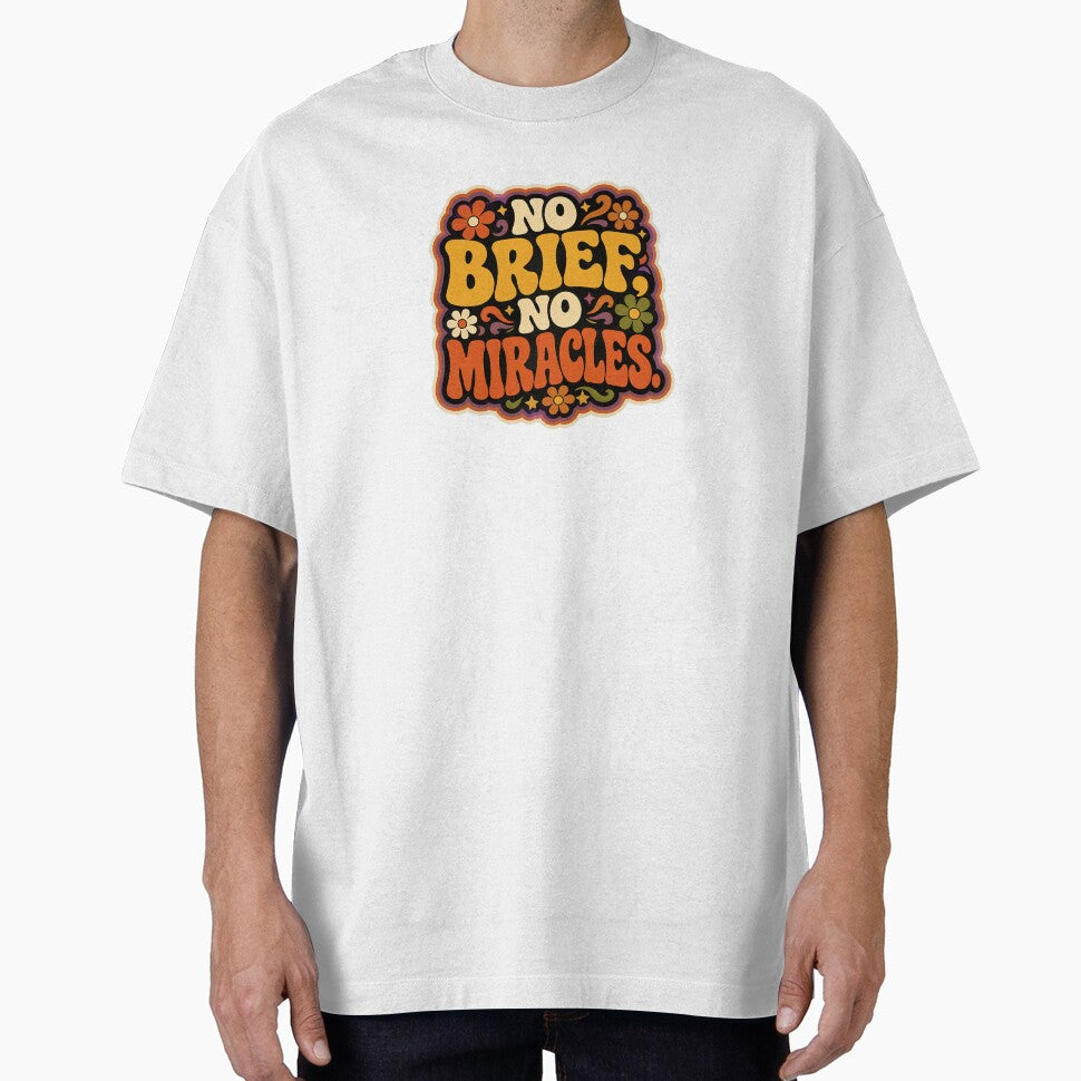 No Brief. No Miracles. | Funny Creative Agency & Designer Funky Design by Eric Sintès