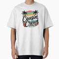 Cousin Crew Summer 2026 Retro Beach Vacation Family Matching Design by get55shirt