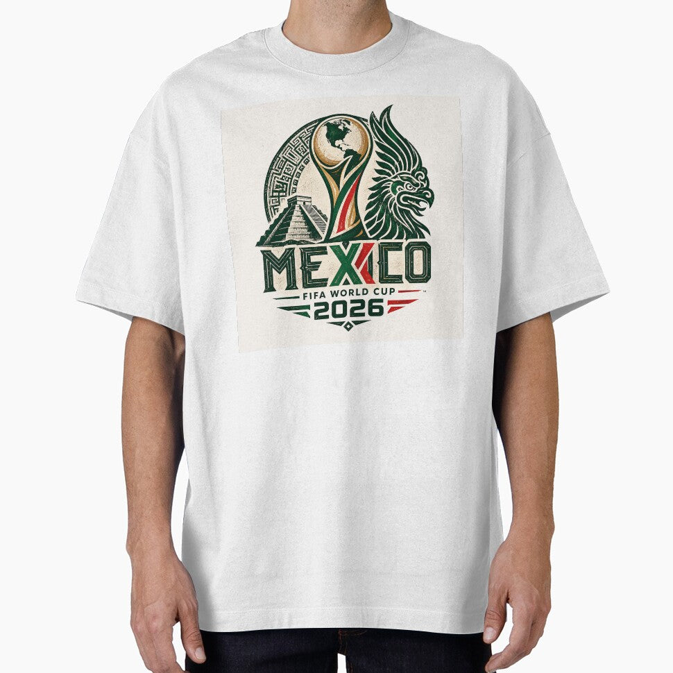Mexico Football Fiesta 2026 Vintage Aztec Soccer Fan Art by jamesslat