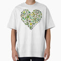 Choose To See Wildflowers Not Weeds Heart by IrishVikingDesigns
