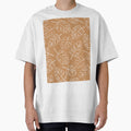 Minimalist Floral Leaf Pattern Earth Toned by SoloTravelerSt