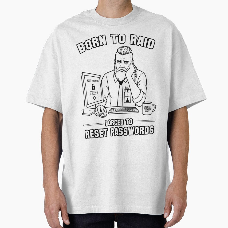 Born To Raid Forced To Reset Passwords by Pablo-MERCH
