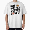 Cat Mother Coffee Lover! Cute Cat Coffee by PMCreative