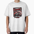 Car Streetwear Oversized Graphic T-Shirt by ZaanaDesign