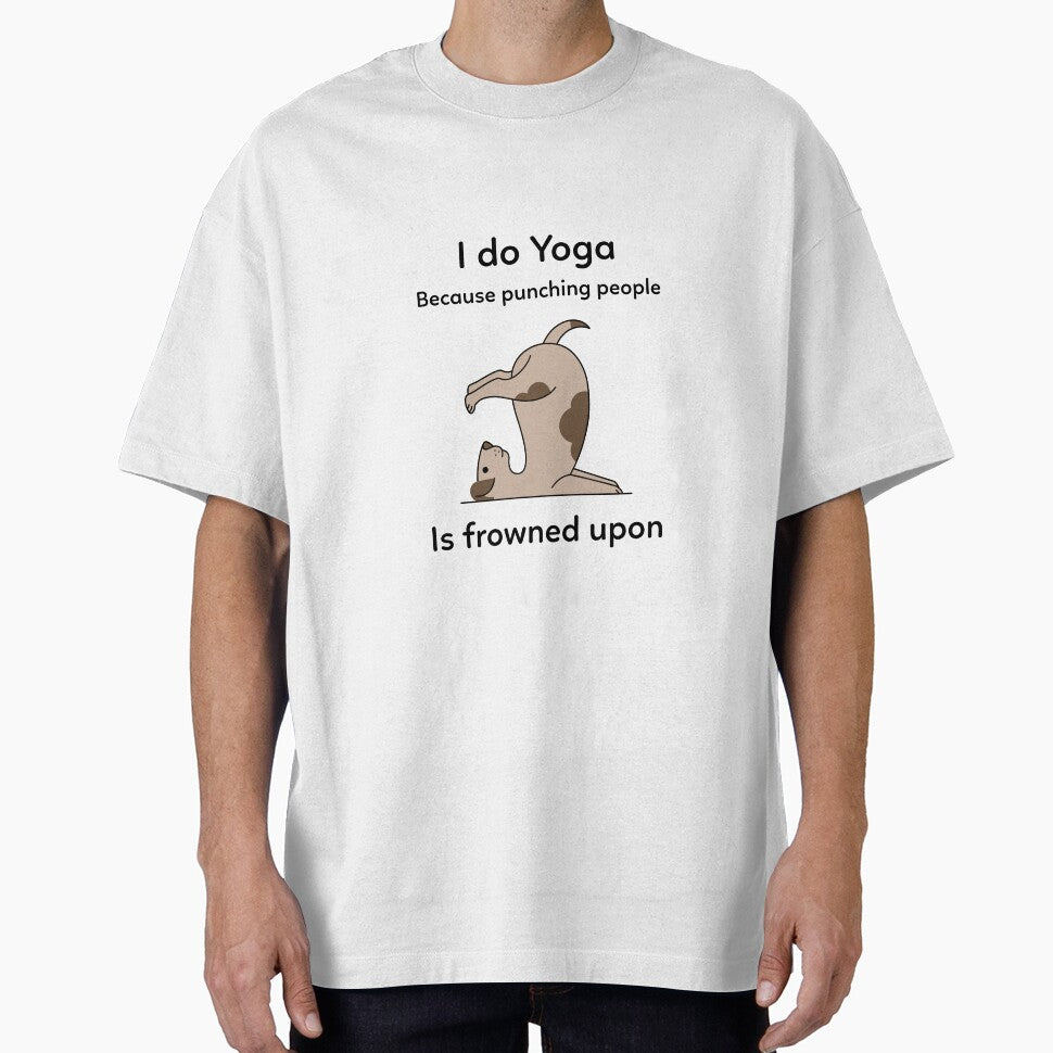 Yoga Punching Frowned Upon by FunTeeGraphics1