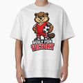 Canada Beaver Soccer Mascot – Built for Victory Patriotic Football Fan T-Shirt & Sticker by  Artistry in Motion by MADsrecreation