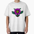 Cartoon Purple Flower by Reethes