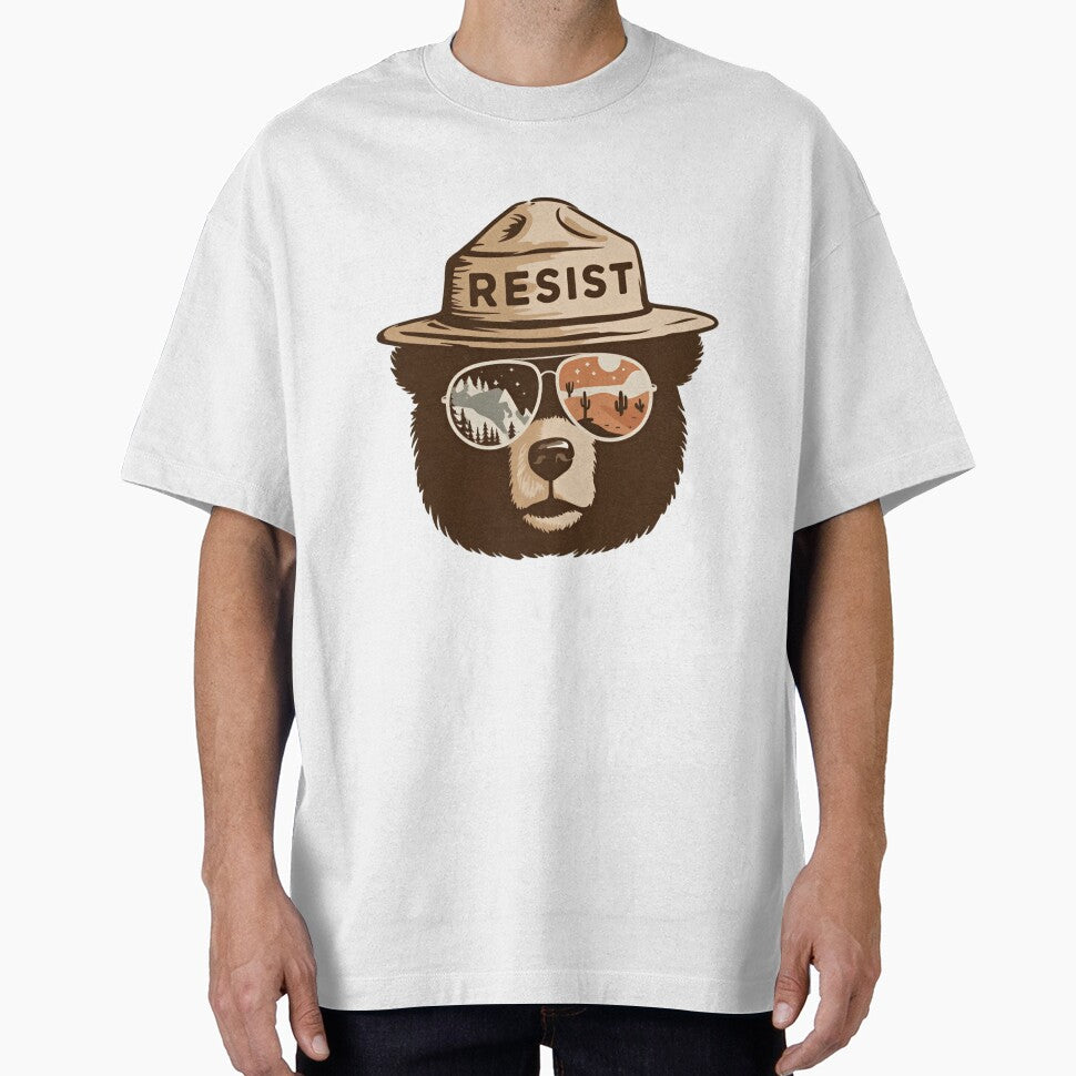 Bear Resist Protect Our National Parks - Save the environment public lands mountain call by HumansStuck12