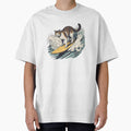 Vintage Surfing Cat by SOUFIANE1991