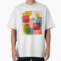 Mid Century Abstract Design | Organic Shapes Art | Modern Minimalist Geometric Poster by GrinGalore