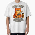 Running On Caffeine Chaos and Questionable Life Choices Funny Grumpy Cat by A-T-H