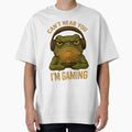 Can’t Hear You I’m Gaming Frog Headphones Funny by cerima