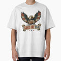 Game Day USA — Bald Eagle World Cup 2026 Football Fan T-Shirt by The96Minutes