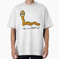 Cute Earthworm Animal Planet Art - White by geekySlicks