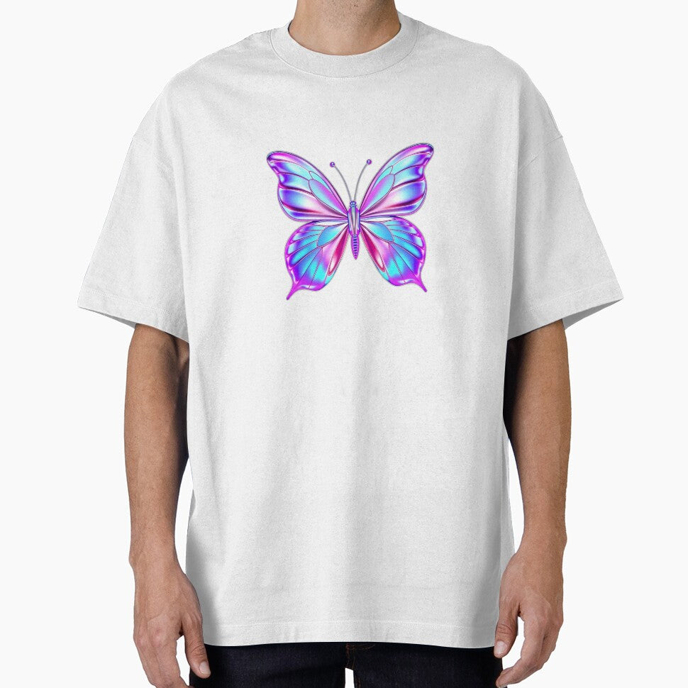 Chrome Aurora Y2K Butterfly by chaturbart