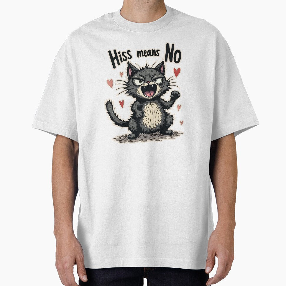 Angry Cat "Hiss Means No" by daneko