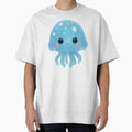 Cute Star Jellyfish | Kawaii Ocean Glow Art by Moons Studio