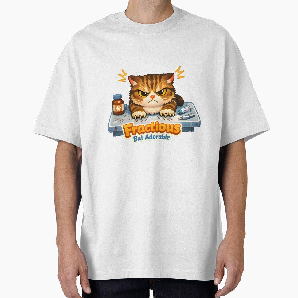 Fractious But Adorable – Funny Veterinary Cat Humor Design by Bettybee00
