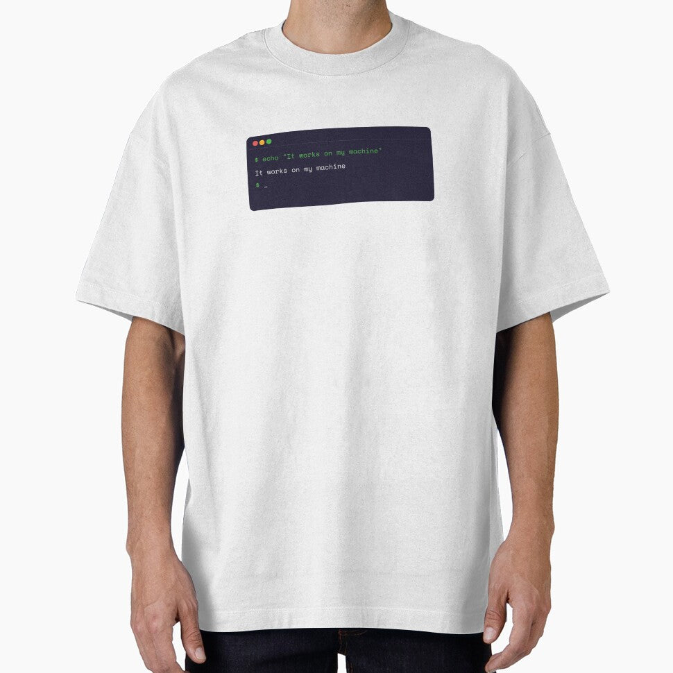 Classic It Works On My Machine Programmer Art by Code  Monkeys