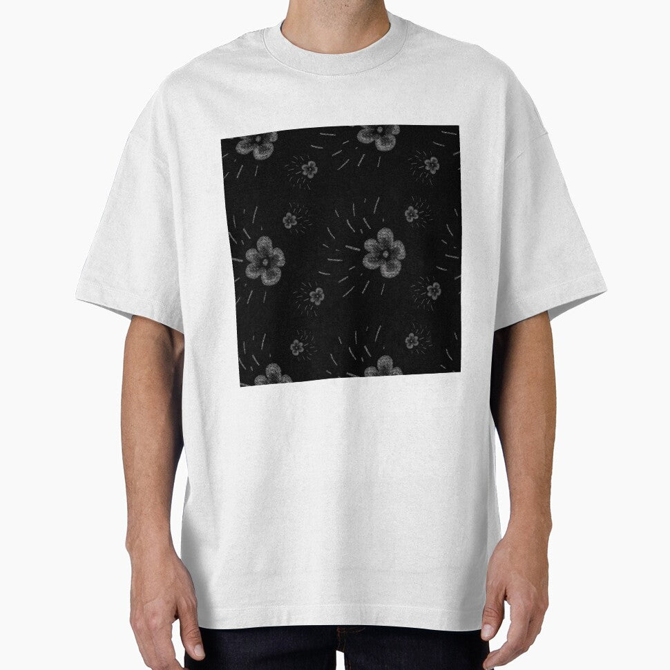 Flower flora stroke minimal sketch black pattern by Yana Mustafina | Boho Soulful Designs