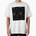 Flower flora stroke minimal sketch black pattern by Yana Mustafina | Boho Soulful Designs