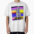 The luxurious Burj Al Arab in retro style by imagenia