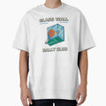 Glass Wall Rally Club Retro Padel Design by Freshloop Studio | Whimsical Vintage Art