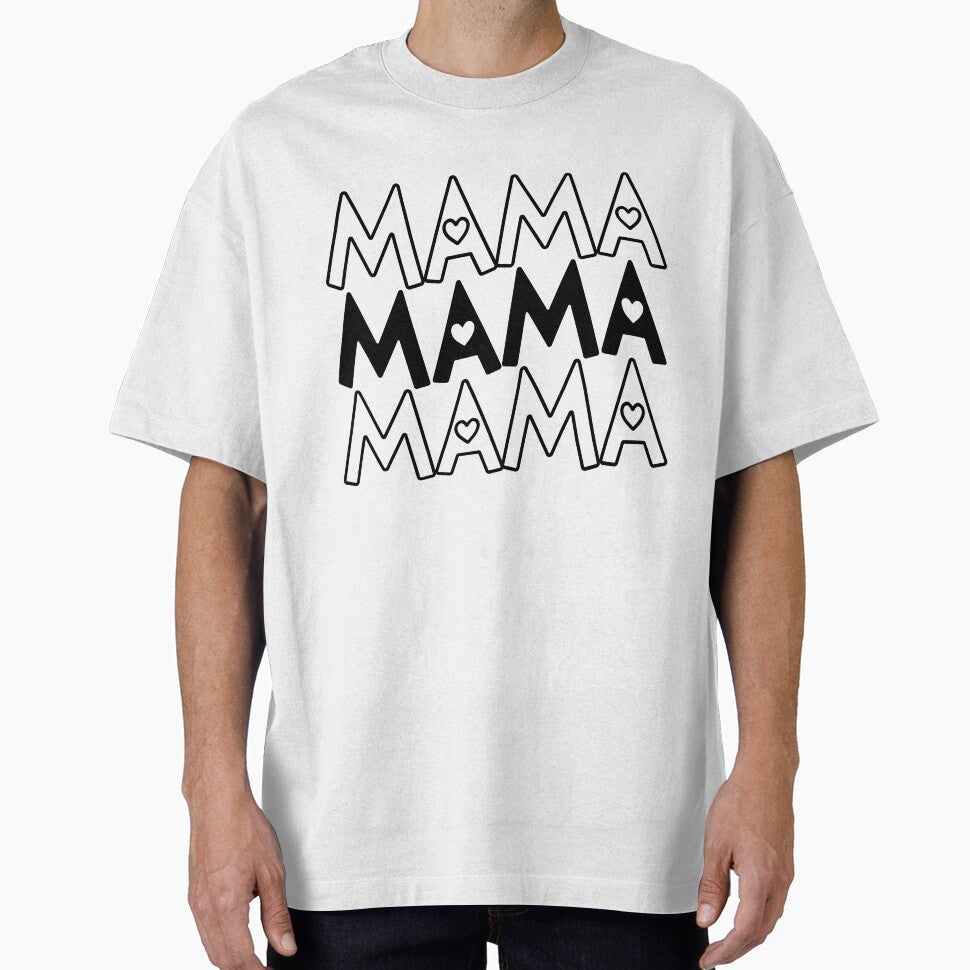 Mama Mama Mama - Mom Quotes Retro Vintage Aesthetic Cute Motherhood Mother Day Gift by FuzionRaptor