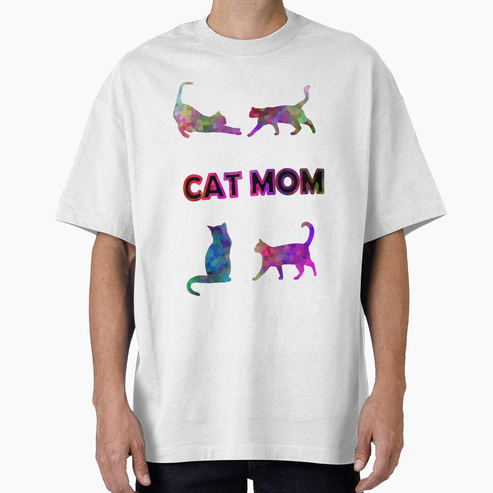Cute Cat Lover Mom by Sartoris Art