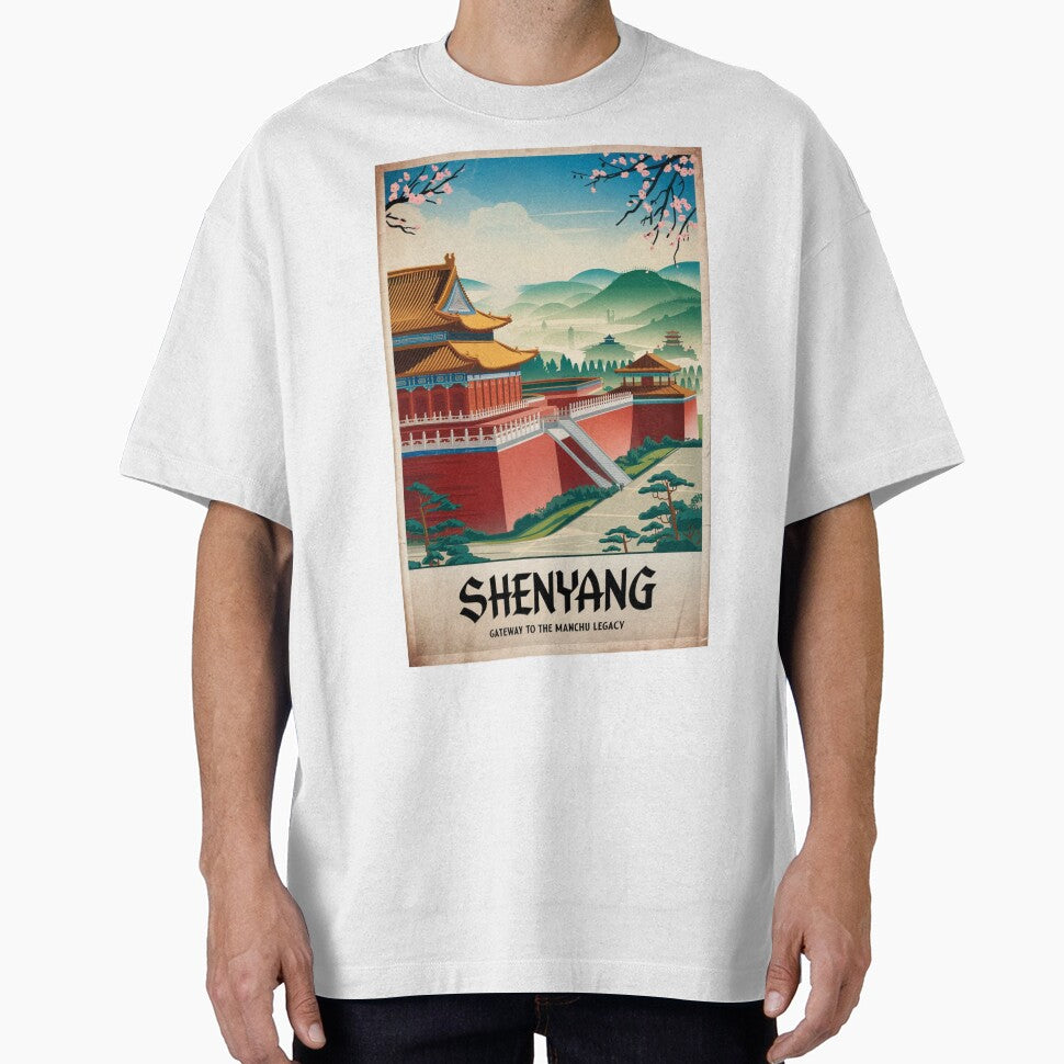Shenyang Vintage Travel Poster by TravelerRat